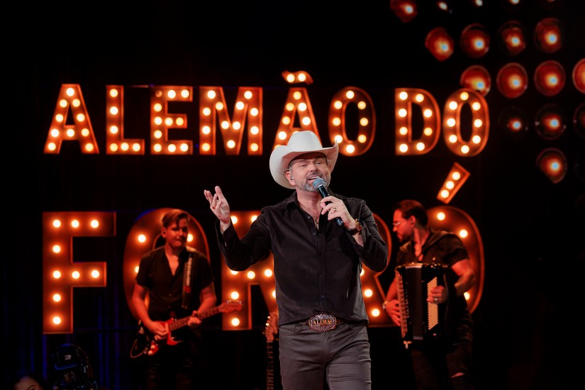 Alemão do Forró grava novo projeto em Goiânia com 15 faixas