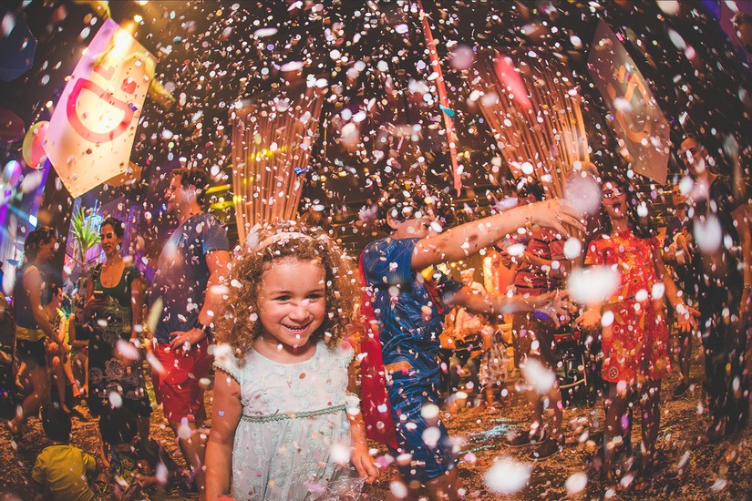Casa Bossa reúne pais e filhos em matinês carnavalescas no espaço de eventos do Shopping Cidade Jardim