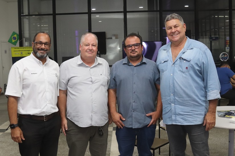 Carlos alberto dos Santos, Cleuber Orletti, Marcelo Souza e Ricardo Machado
