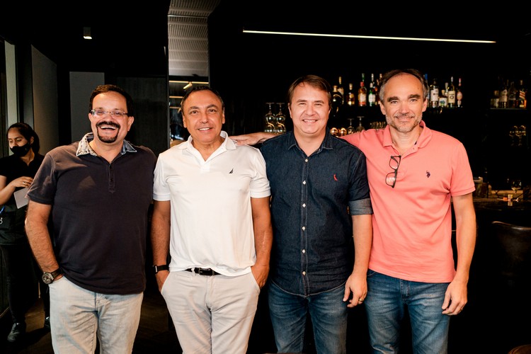 Casemiro Ramos, Cesar Ribeiro, Stenio Ribeiro e Emerson Falcão