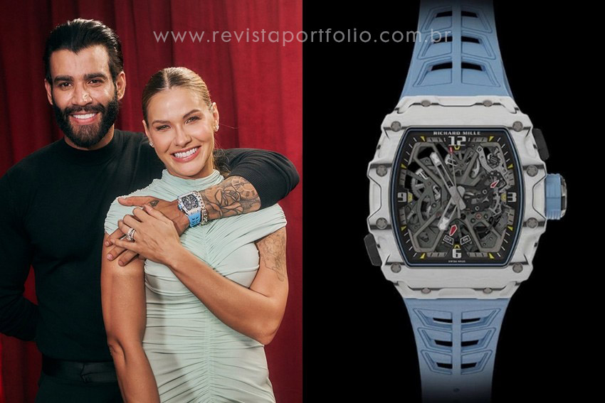 Gusttavo Lima usa relógio Richard Mille em evento de premiação em Miami