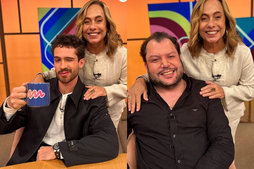 João Guilherme e Daniel Nascimento participaram do ‘Sem Censura’ para falar sobre o filme ‘O Rei da Internet’