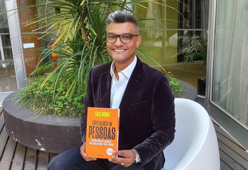 Livro de Tiago Brunet, Especialista em Pessoas, é o mais vendido nos EUA
