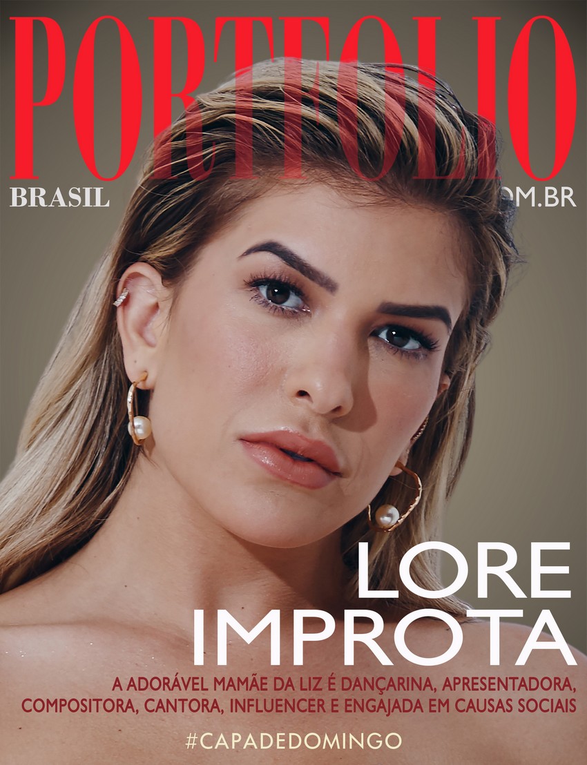 Lore Improta, primeira capa da PORTFOLIO em 2022!