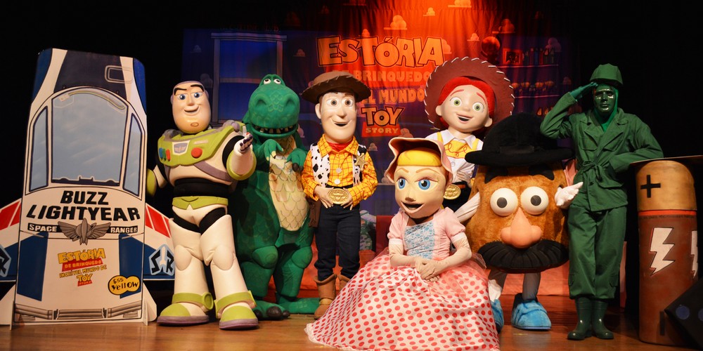 Janeiro terá Musical Toy Story pela primeira vez no Espírito Santo