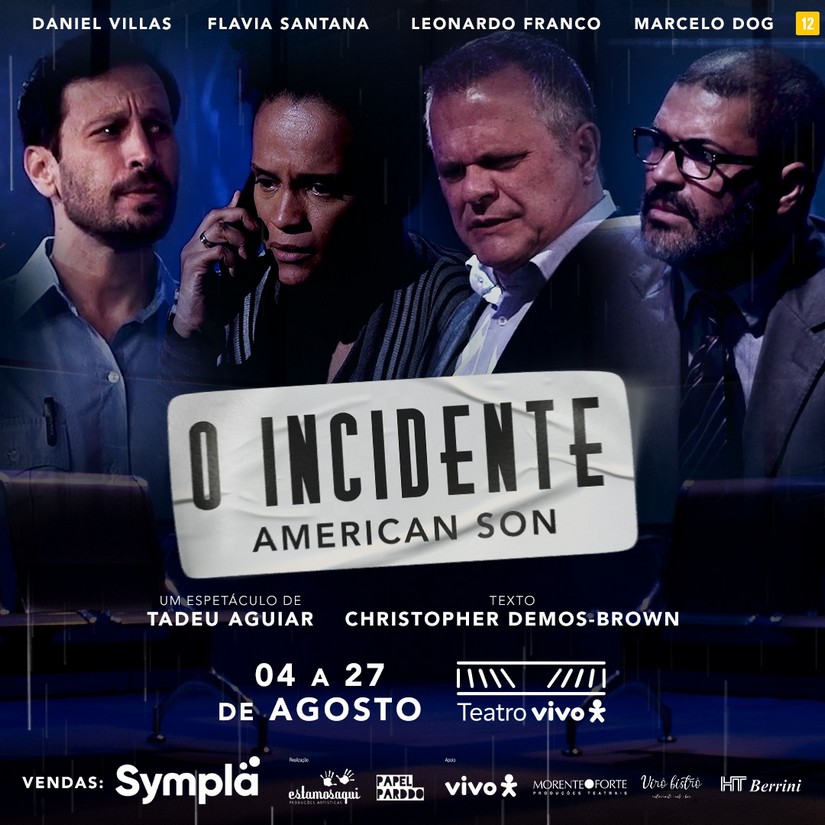 O Incidente ganha versão brasileira com tradução e direção de Tadeu Aguiar