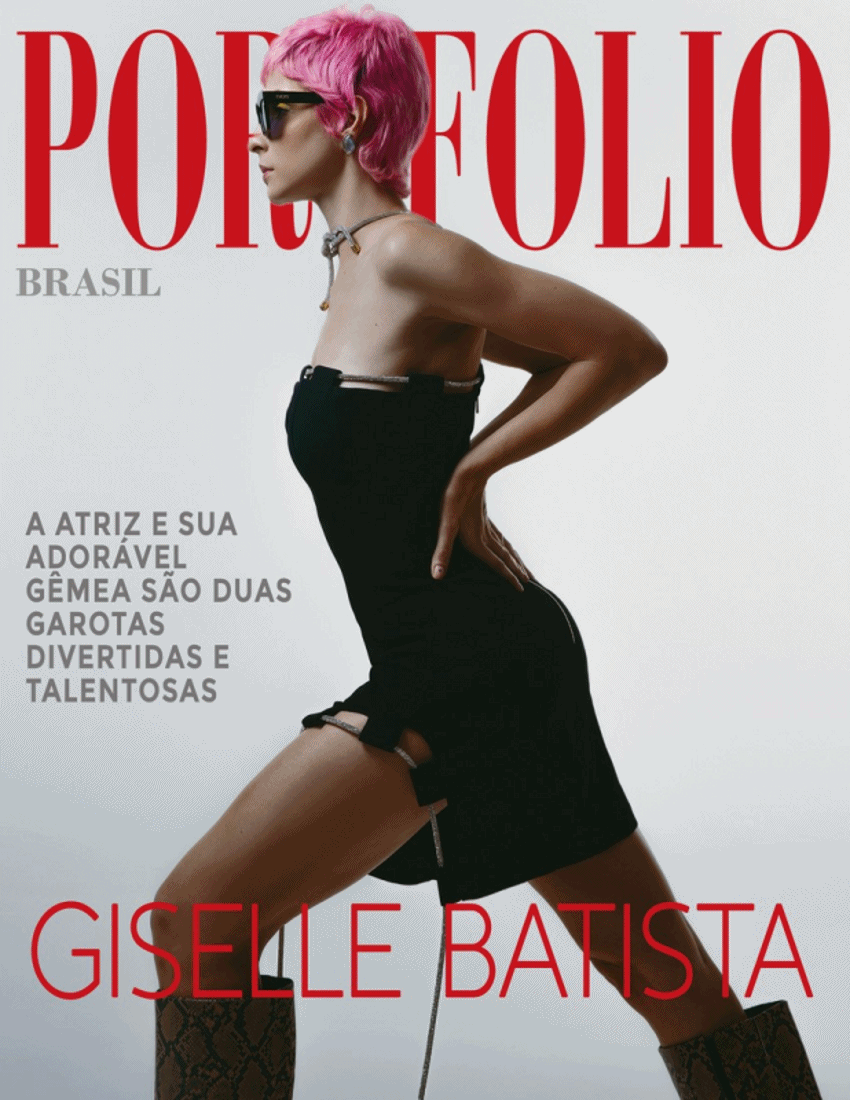 As atrizes Giselle e Michelle Batista são capa de domingo da PORTFOLIO