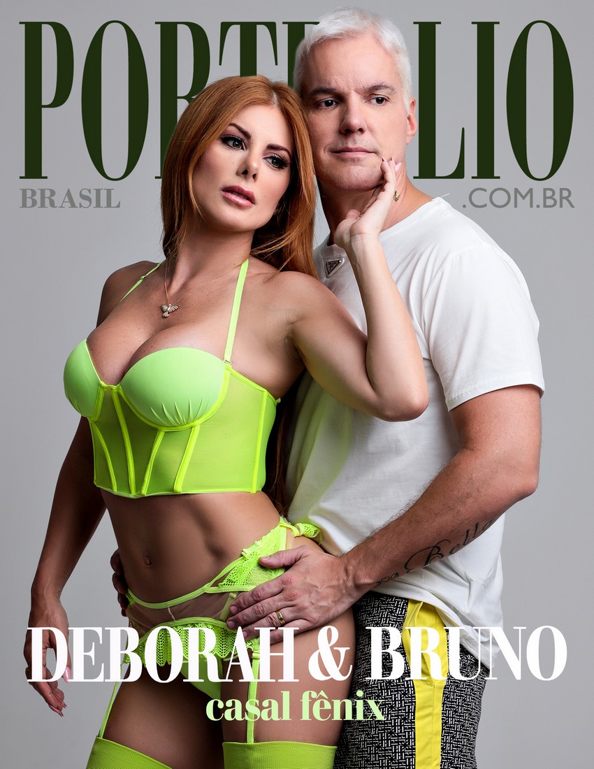 Deborah Albuquerque e Bruno Salomão