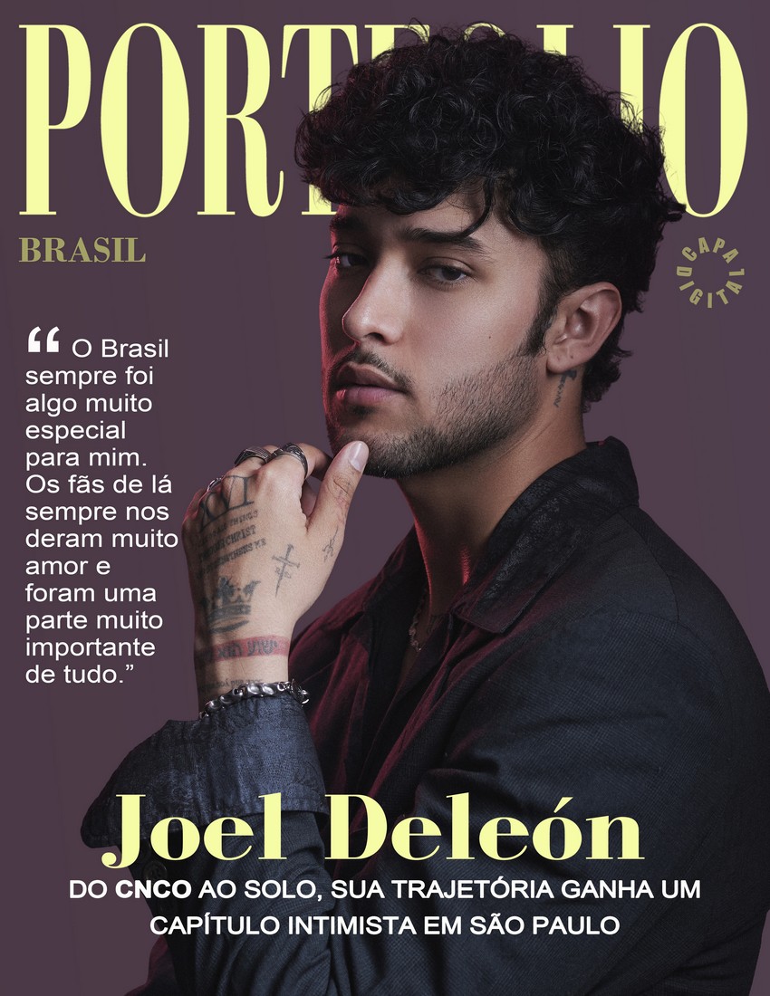 Joel Deleón, do CNCO ao solo, sua trajetória ganha um capítulo intimista em São Paulo