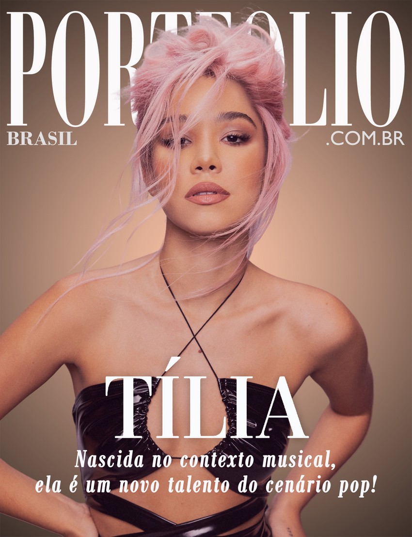 Tília, novo nome do pop funk, Capa de Domingo da PORTFOLIO